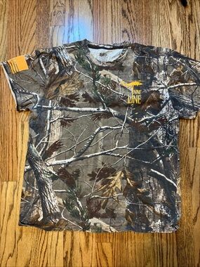 nine line apparel XL Don’t Tread On Me Realtree Camo Tactical Shirt Flag 1776